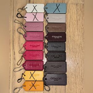 Coach Multicolor Hangtag Collection